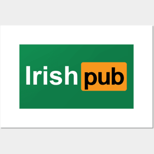 IRISH PUB Posters and Art